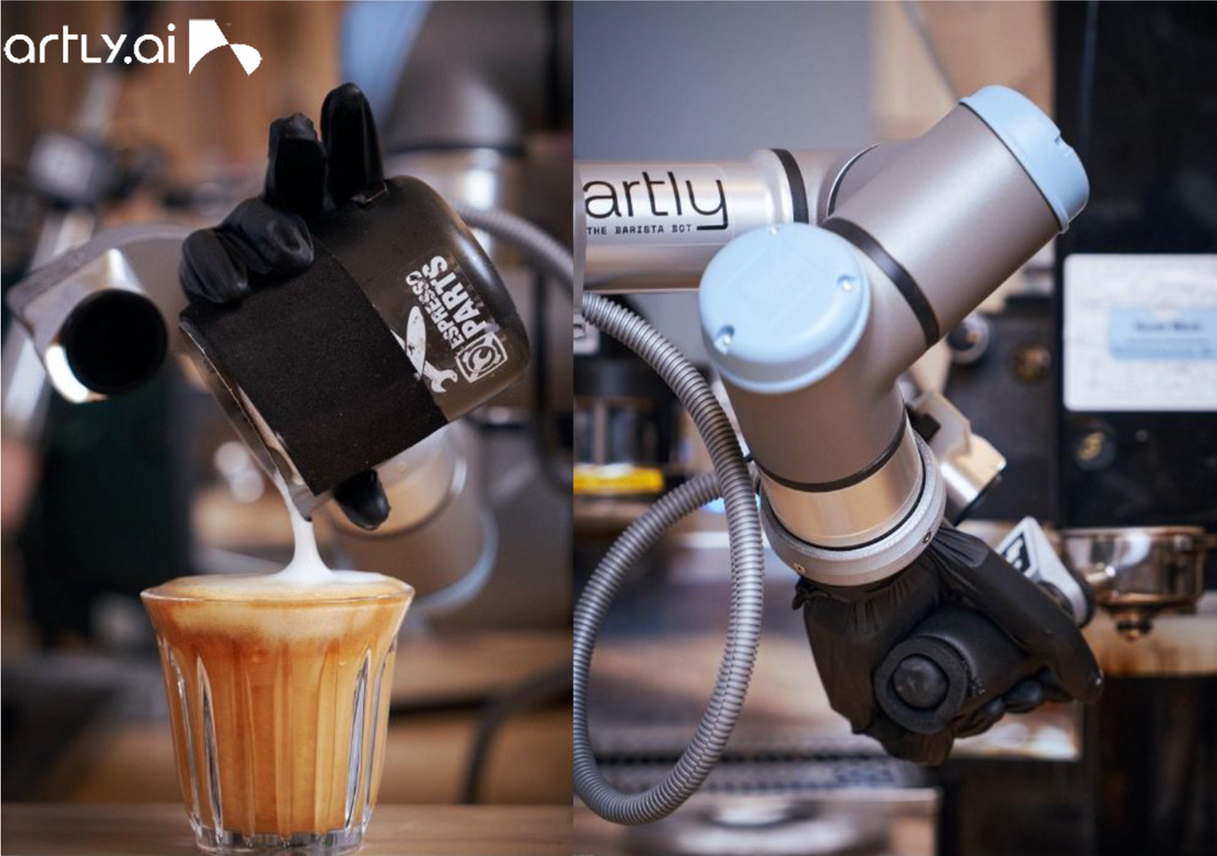 Artly Presents Natural Robotic Hand Upgrade for Barista Bot at Nvidia GTC 2025